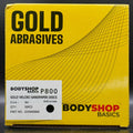 6" Gold Hook & Loop DA Abrasive Automotive Sandpaper 40-800 Grit 50/Box