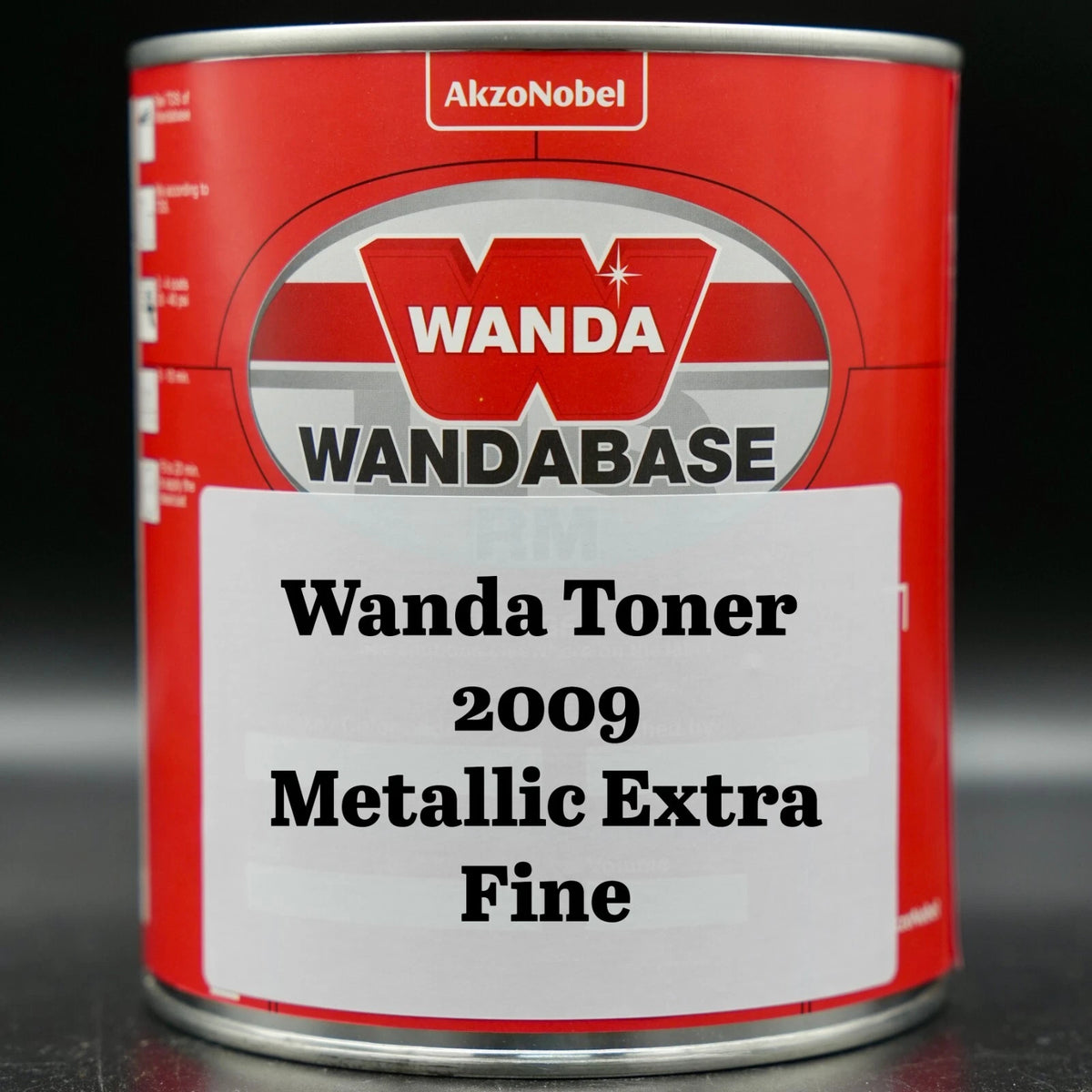 Akzo Nobel Wanda RM Basecoat Toner 2009 Met. Extra Fine (391727) 8oz 16oz 32oz!