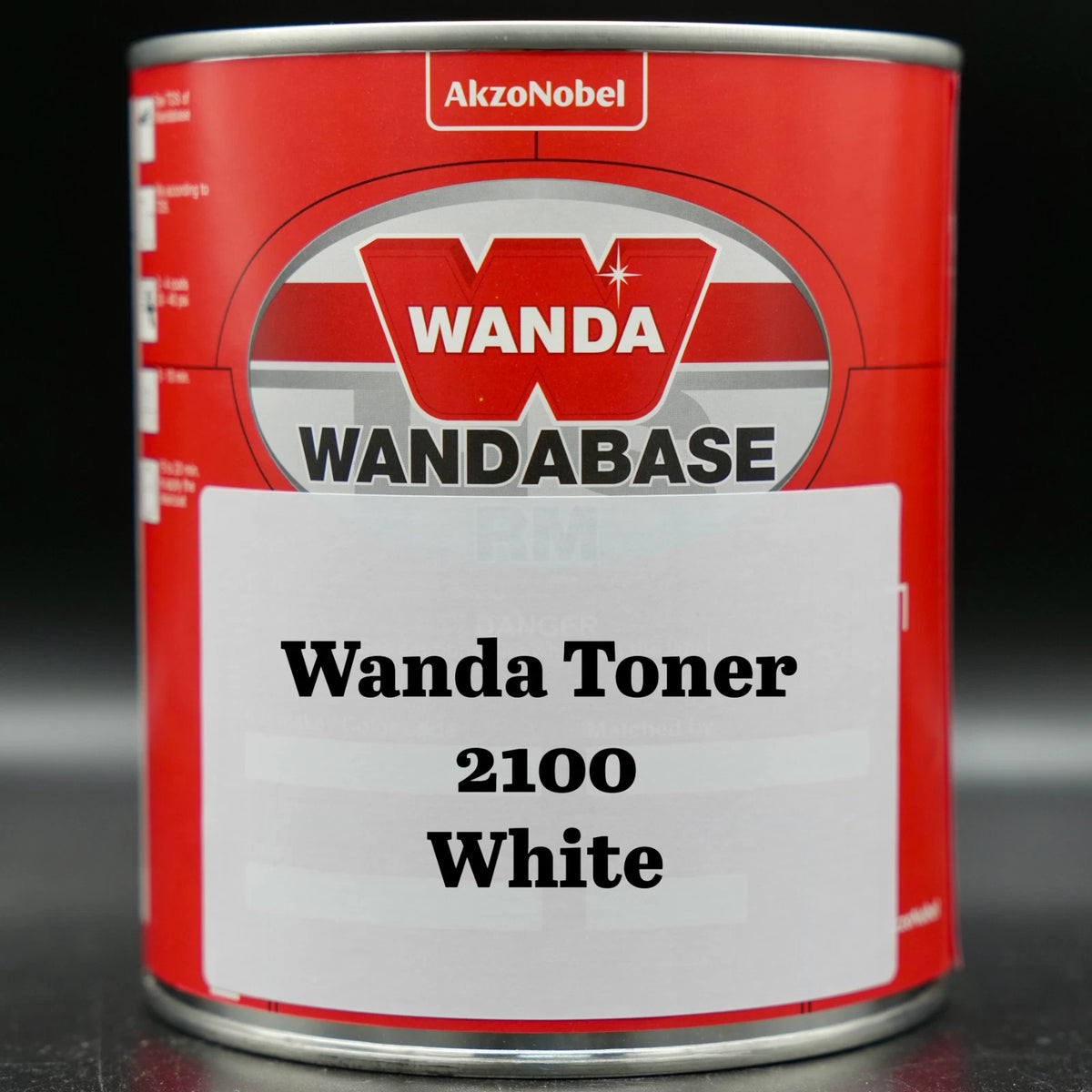 Akzo Nobel Wanda RM Basecoat Toner 2100 White (391728) 8oz 16oz 32oz!