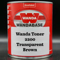 Akzo Nobel Wanda RM Basecoat Toner 2200 Transp Brown (391730) 8oz 16oz 32oz!