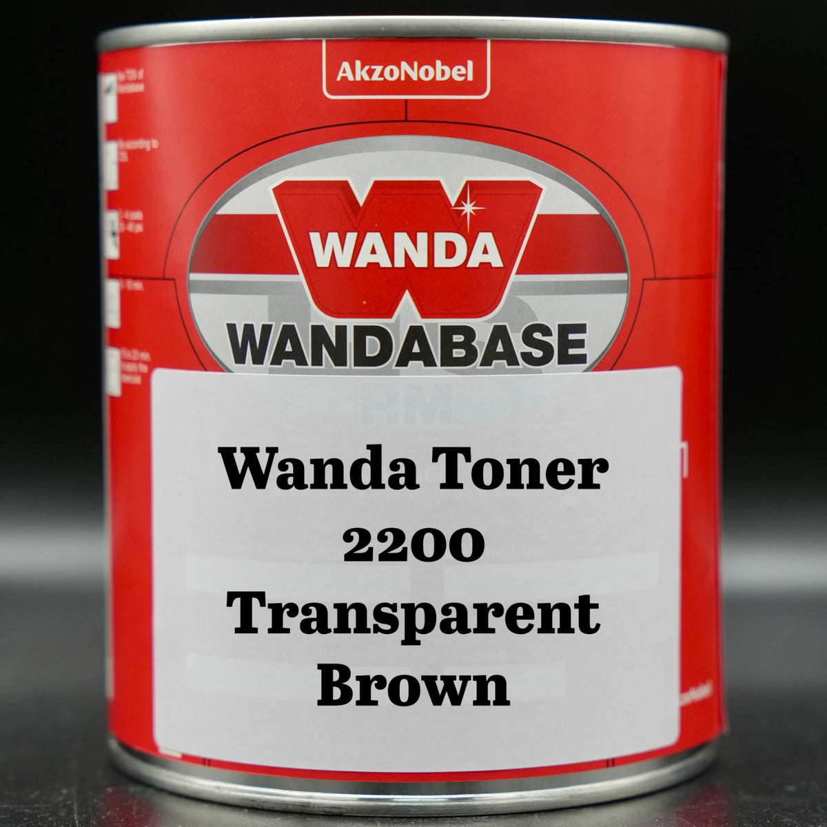 Akzo Nobel Wanda RM Basecoat Toner 2200 Transp Brown (391730) 8oz 16oz 32oz!