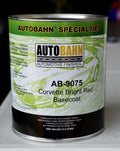 Autobahn Corvette Bright Red Basecoat Auto Paint GALLON Size. GM Code WA9075