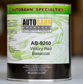 Autobahn Victory Red Basecoat Auto Paint GALLON Size GM Code WA9260/High Teck