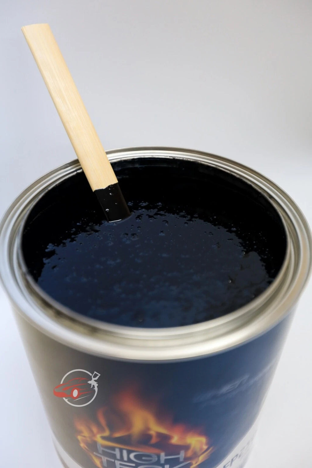 Ebony Black Basecoat Paint & Trust Urethane 2K High Gloss Clear Coat GALLON Kit!