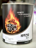 HIGH TECK HFP 250 GM 8555 EBONY BLACK BASECOAT AUTO PAINT GALLON SIZE!
