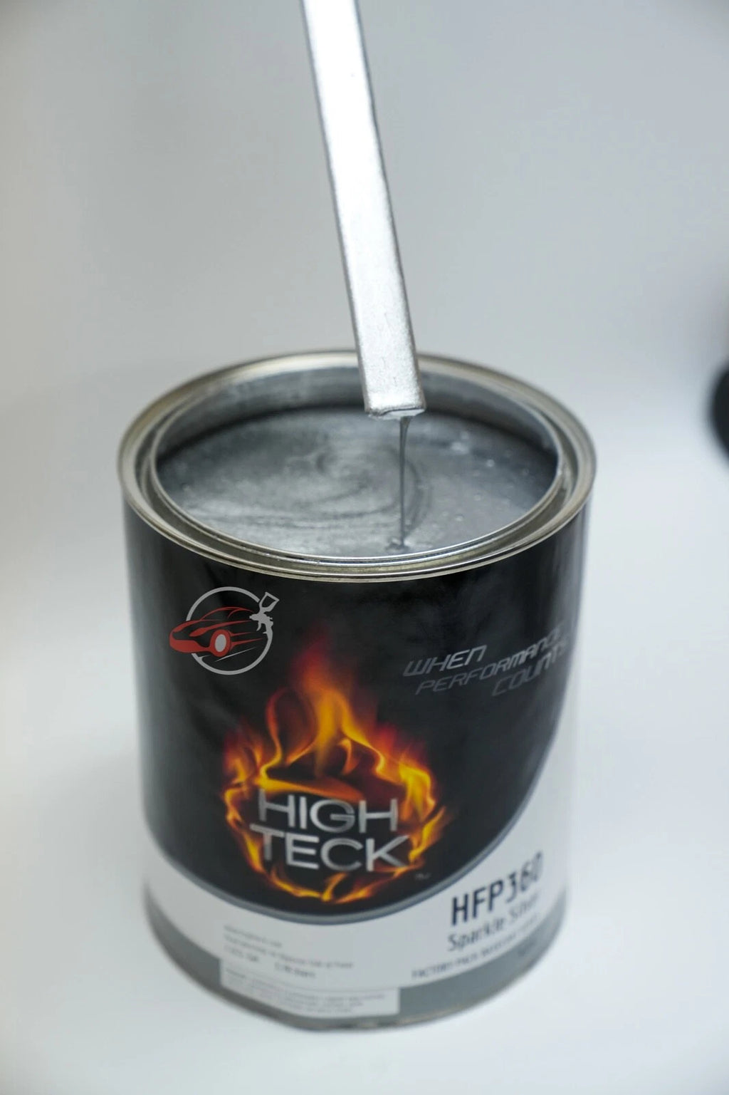 HIGH TECK HFP 360 HOUSE OF KOLOR SPARKLE SILVER BASECOAT AUTO PAINT GALLON SIZE!