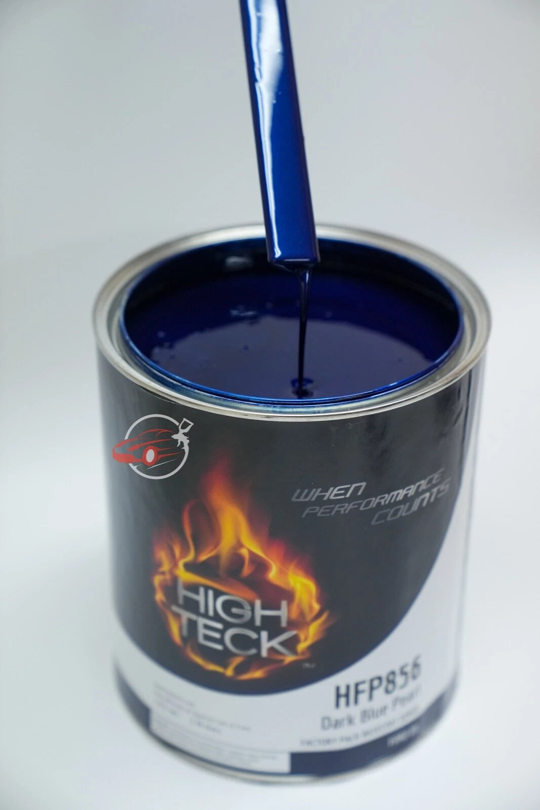 High Teck 8030 Dark Blue Pearl Basecoat Paint & Clearcoat Gallon Kit!FORD DX