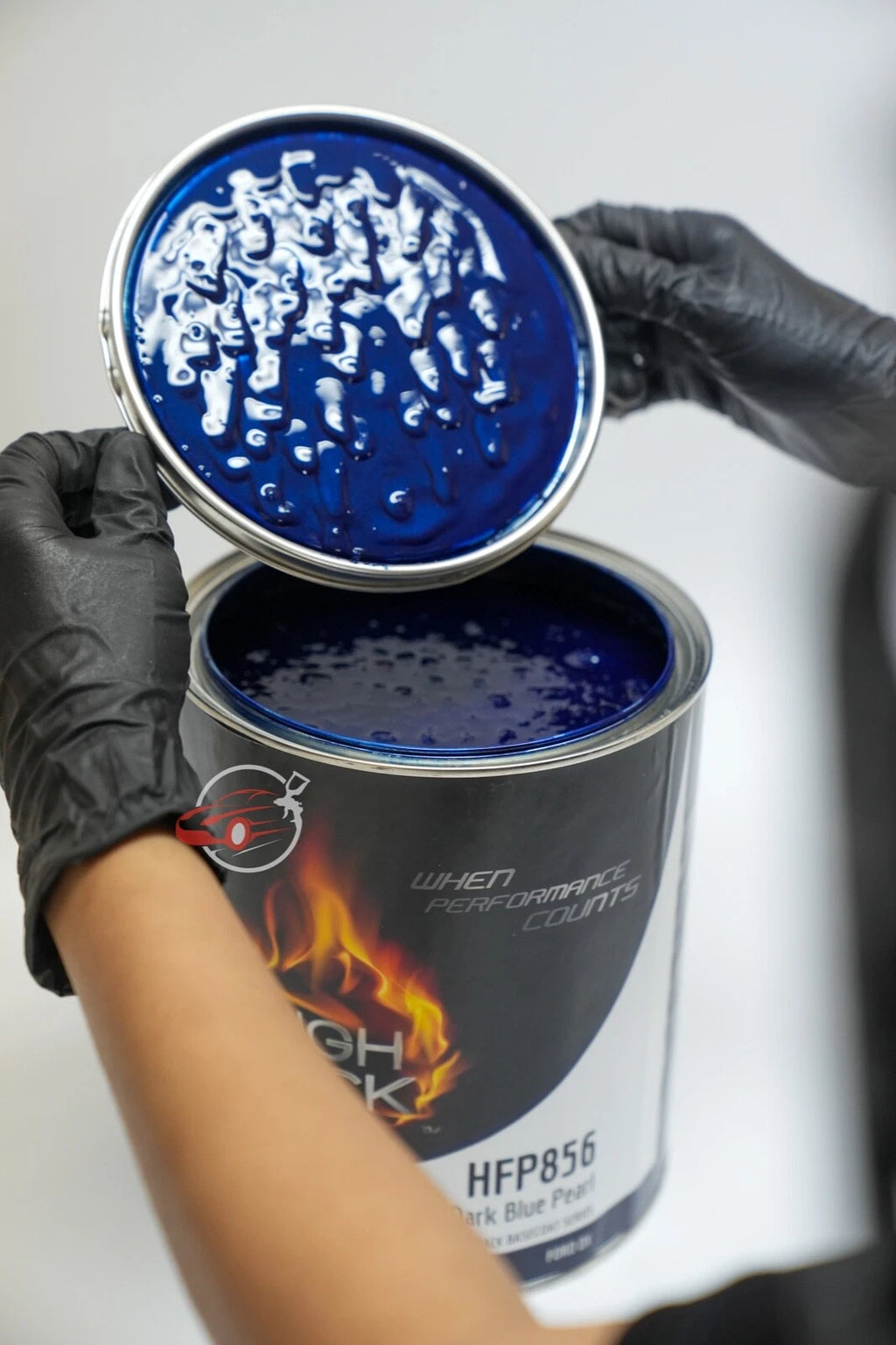 High Teck 8030 Dark Blue Pearl Basecoat Paint & Clearcoat Gallon Kit!FORD DX