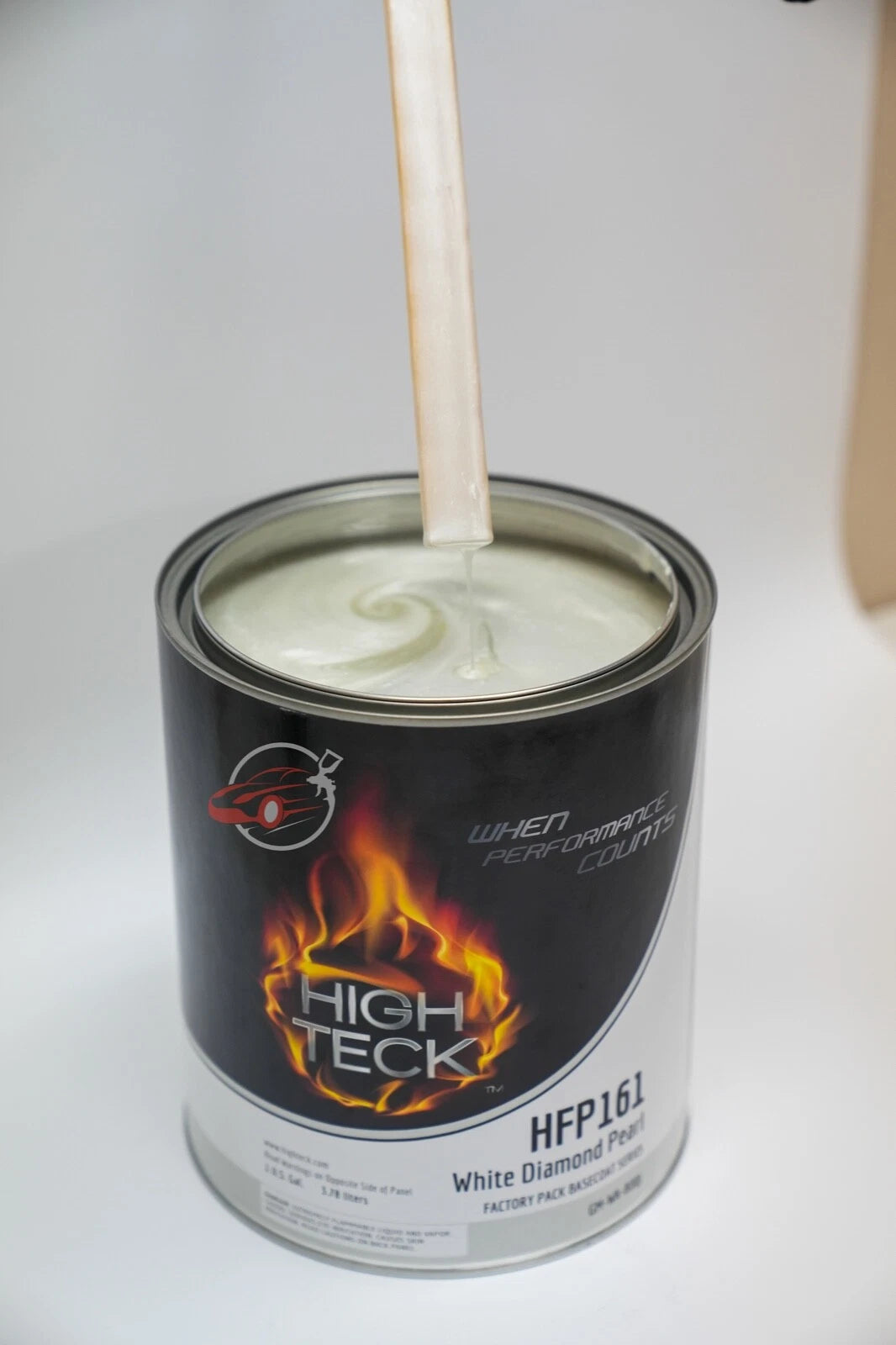 High Teck GM WA8554 + WA800J White Diamond Pearl Basecoat 3 Stage Auto Paint Kit