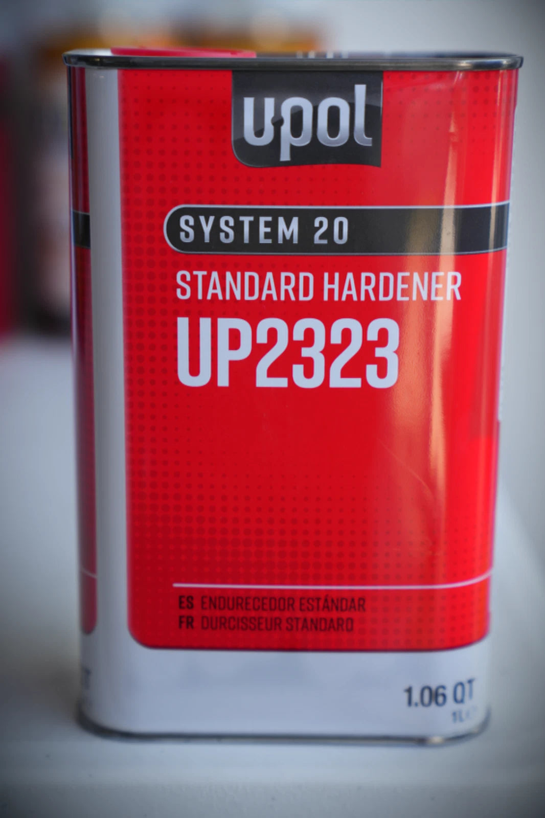 U-POL UP2323 Standard Hardener Liter Quart Size. UPOL Primer Clearcoat Activator